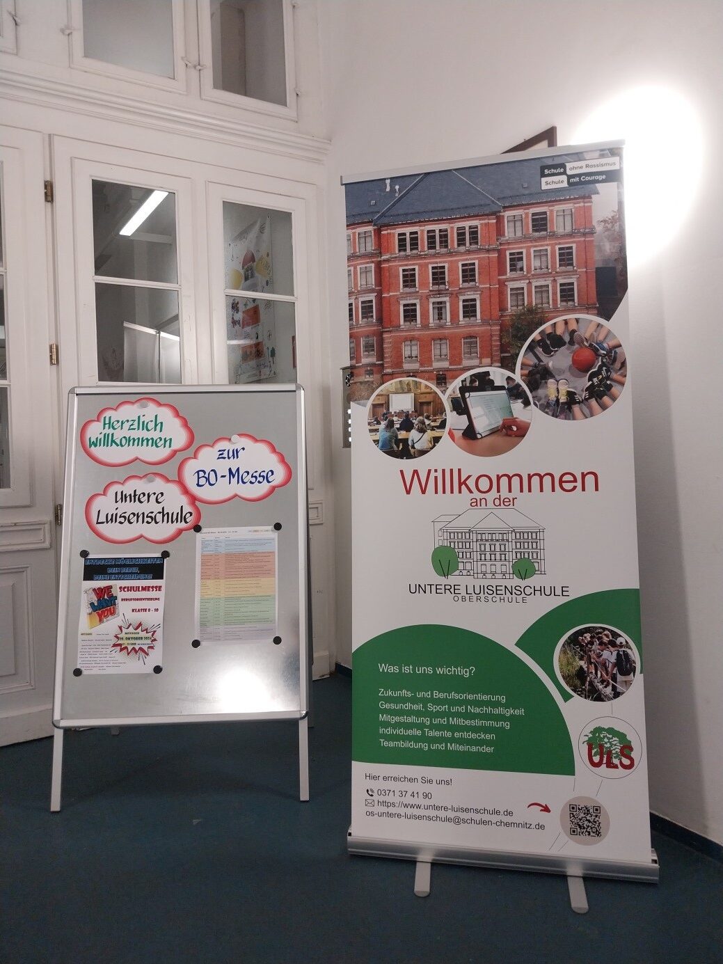 Berufsorientierungs-messe an der Unteren Luisenschule