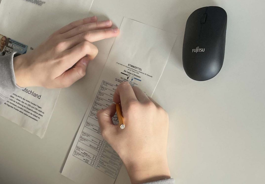 U18-Wahl in der VK-Klasse – Politik hautnah erleben