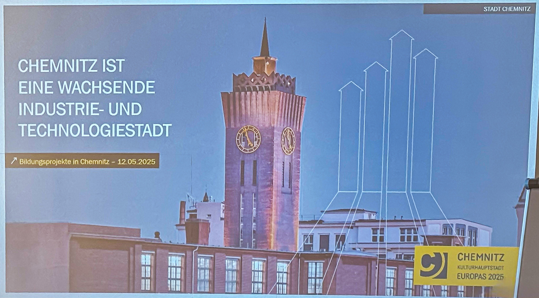 Innovatives Schülerpraktikum-Konzept auf Veranstaltung „Bildungsprojekte in Chemnitz“ vorgestellt